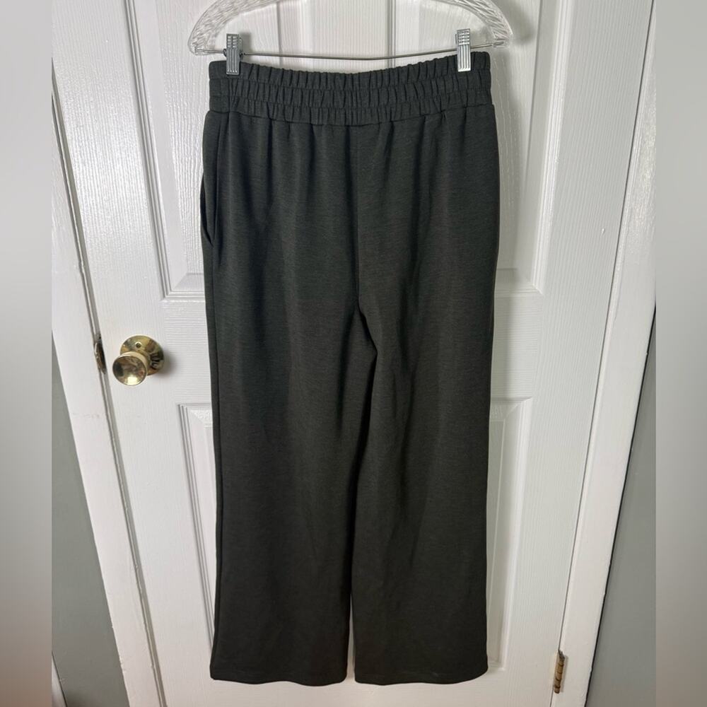 Varley The Wide Leg Pant 30 in Olive Marl M - Picture 3 of 6